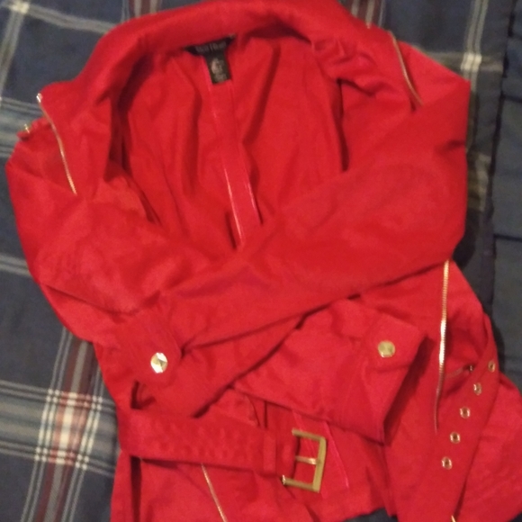 WHBM red jacket - Picture 2 of 5